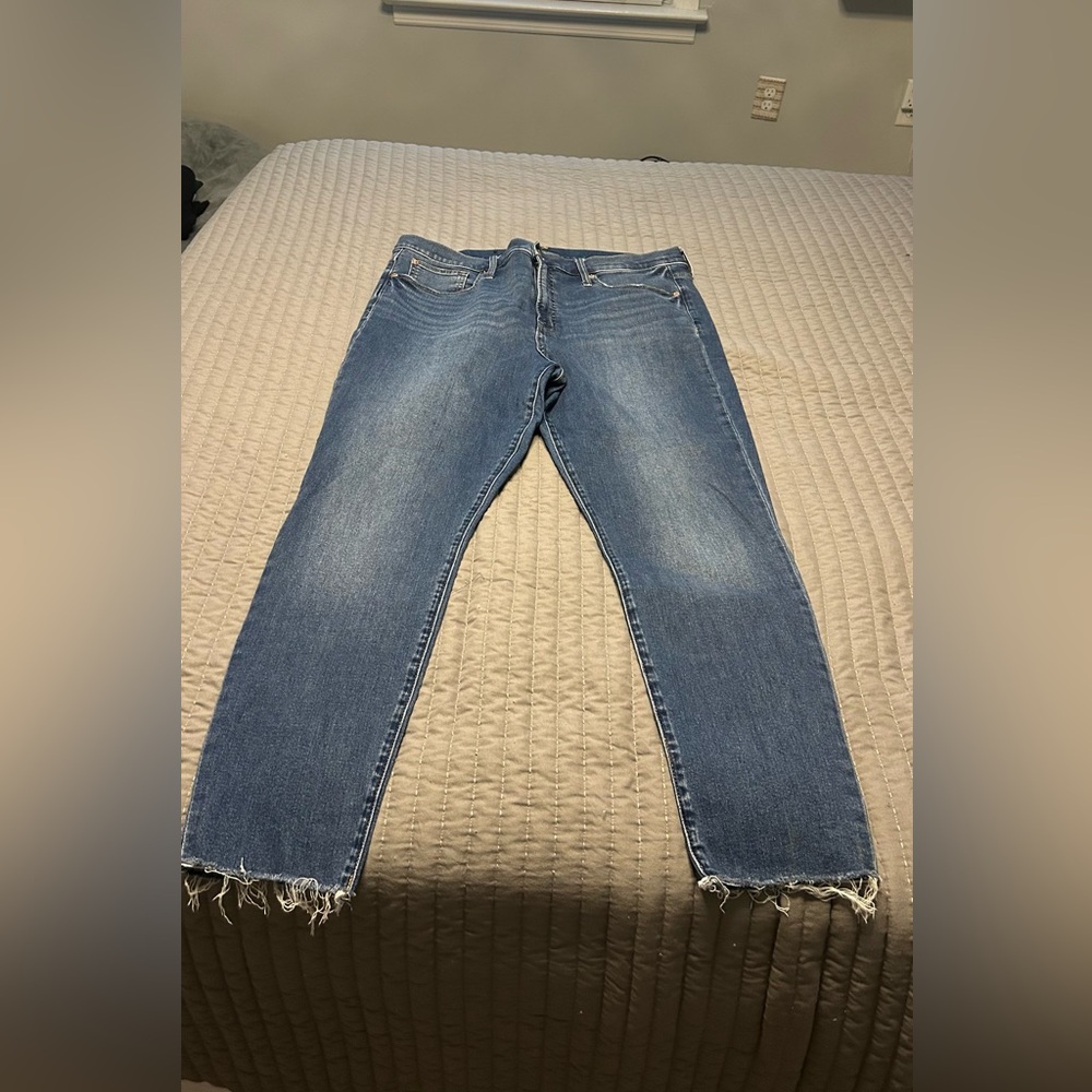 GAP True Skinny Sky High Jeans - Blue